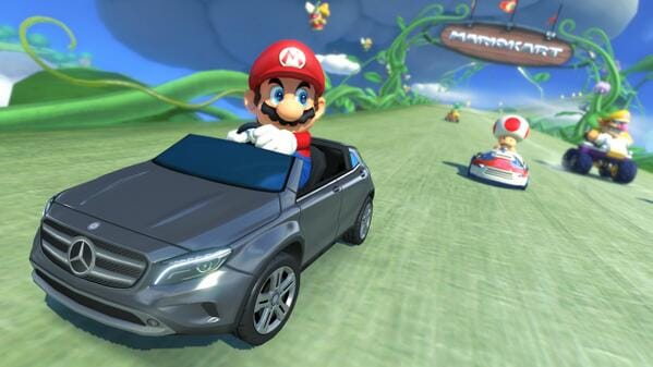Mario Kart 8 Mercedes GLA