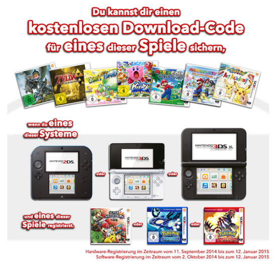 Nintendo Winter Aktion