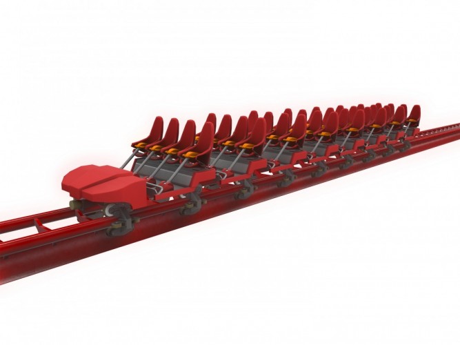 Rollercoaster Tycoon World Hypercoaster