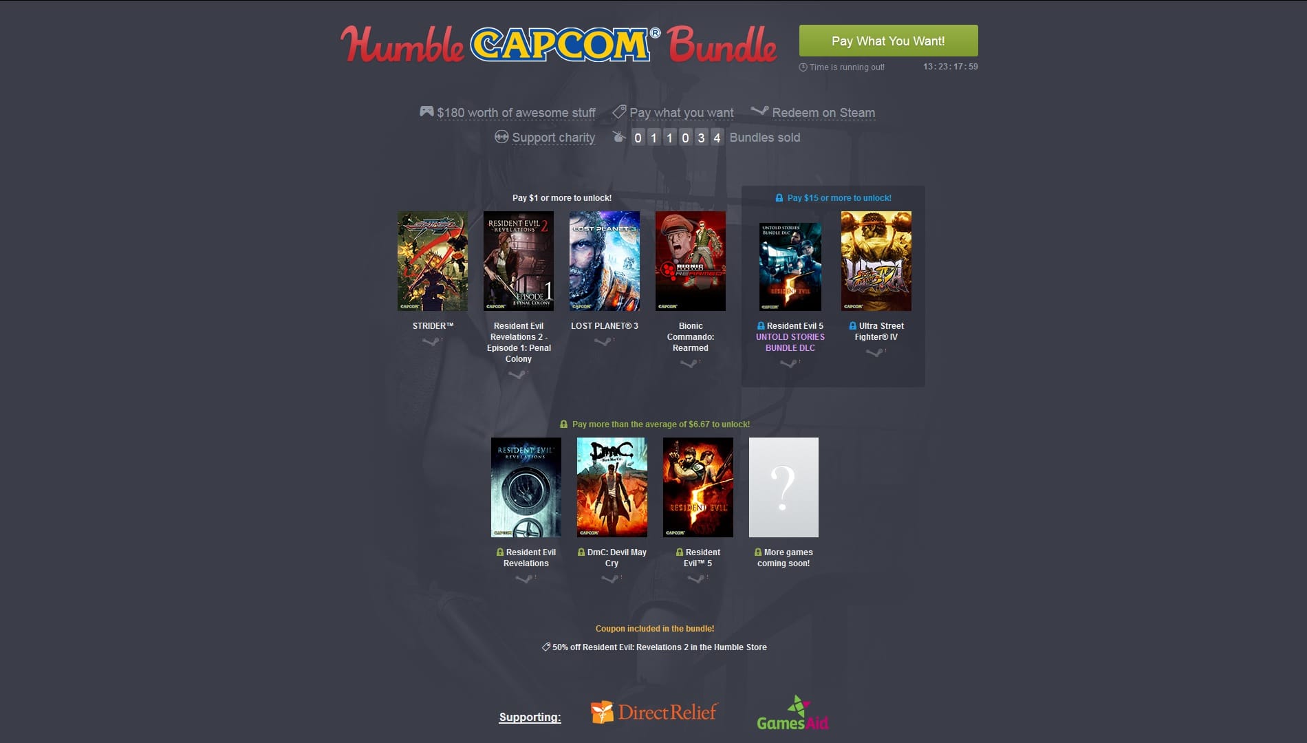 Humble Bundle Capcom