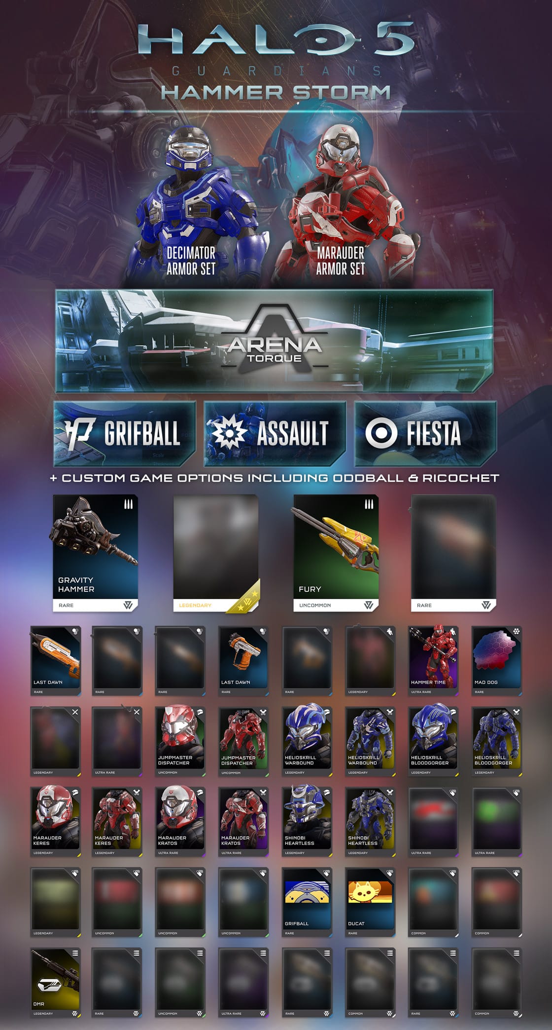 Halo 5 Hammer Storm Update REQ