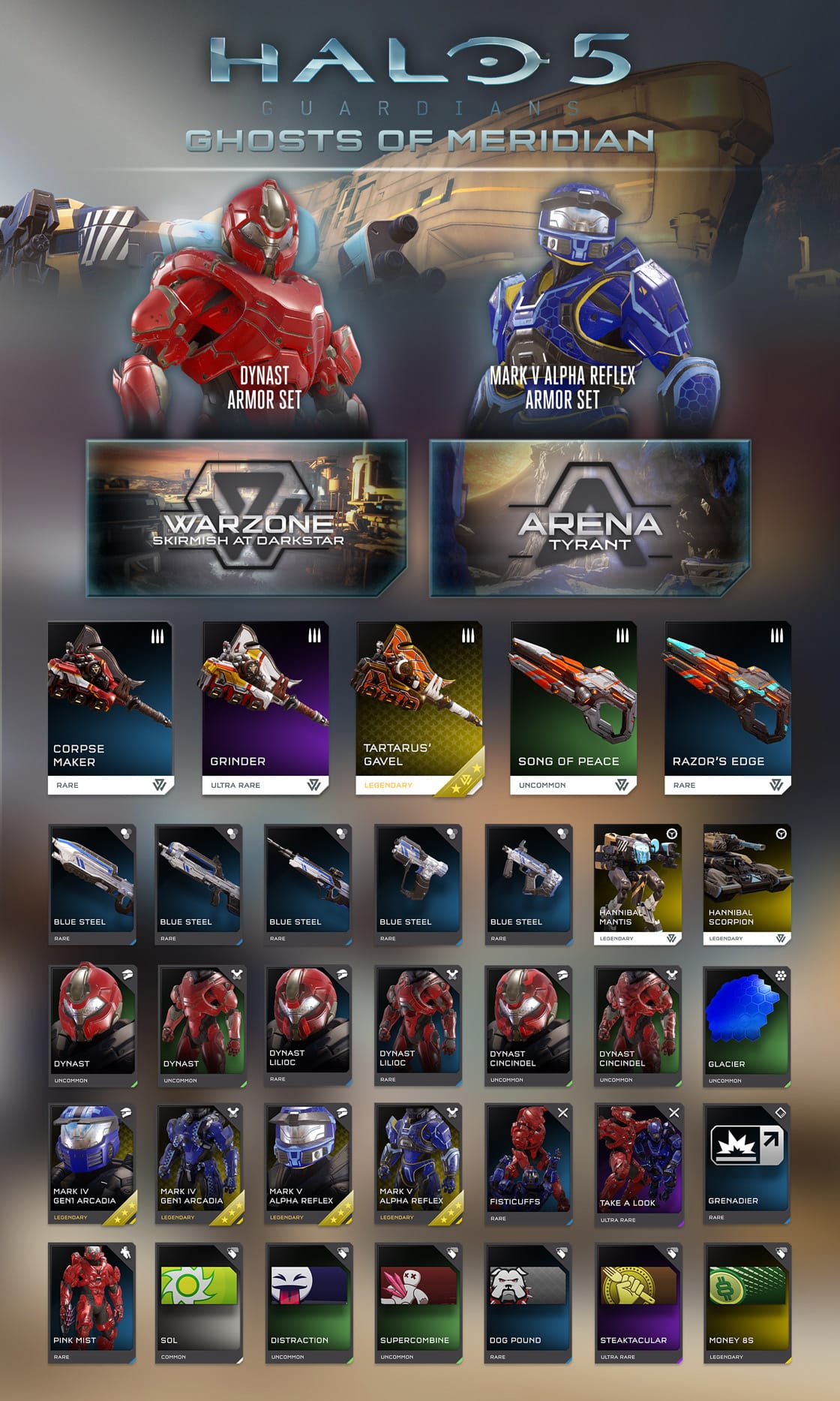 Halo 5 Ghosts of Meridian REQ Update